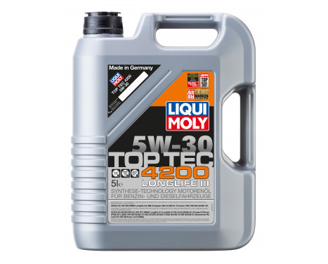 Engine oil Liqui Moly Top Tec 4200 5W30 C3 5L