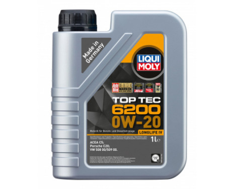 Engine oil Liqui Moly Top Tec 6200 0W-20 C5 5L