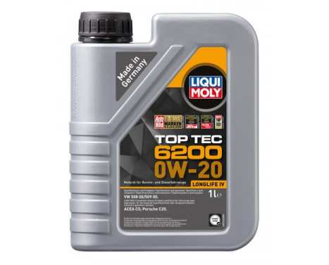 Engine oil Liqui Moly Top Tec 6200 0W20 C5 1L