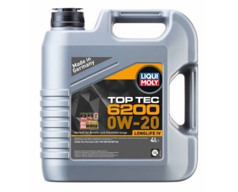 Engine oil Liqui Moly Top Tec 6200 0W20 C5 4L