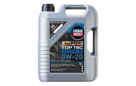 Engine oil Liqui Moly Top Tec 6600 0W-20 C5 5L