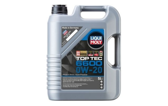 Engine oil Liqui Moly Top Tec 6600 0W-20 C5 5L, Image 2