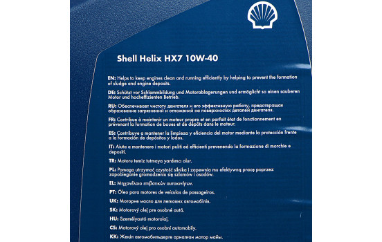 Engine oil Shell Helix HX7 10W40 A3/B4 5L, Image 3