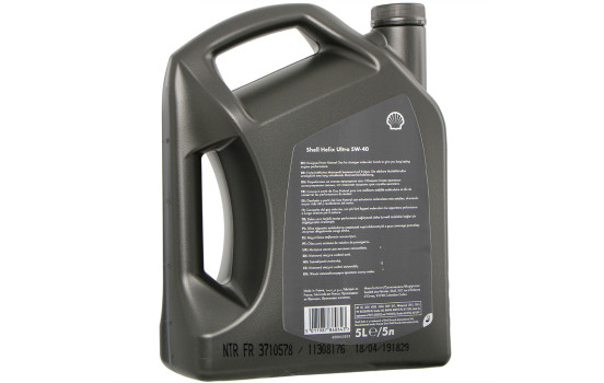 Engine oil Shell Helix Ultra 5W40 A3/B4 5L, Image 2