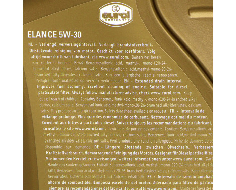 Eurol Elance motor oil 5W30 C2/C3 1L, Image 2