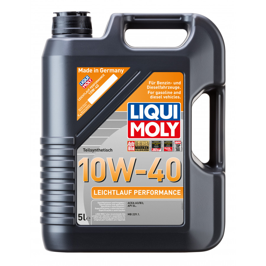Liqui Moly Leichtlauf Performance 10W-40 5 L | Winparts.eu - Engine oil