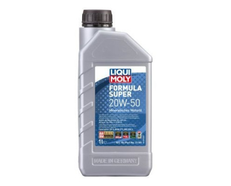 Motor oil Liqui Moly Formula Super 20W50 A3/B4 1L, Image 2