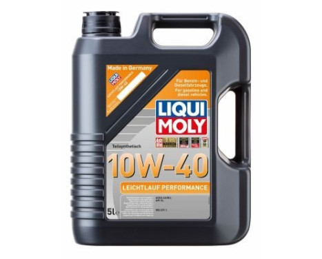 Motor oil Liqui Moly Leichtlauf Performance 10W40 A3/B3 5L, Image 2