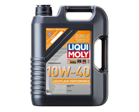 Motor oil Liqui Moly Leichtlauf Performance 10W40 A3/B3 5L, Image 2
