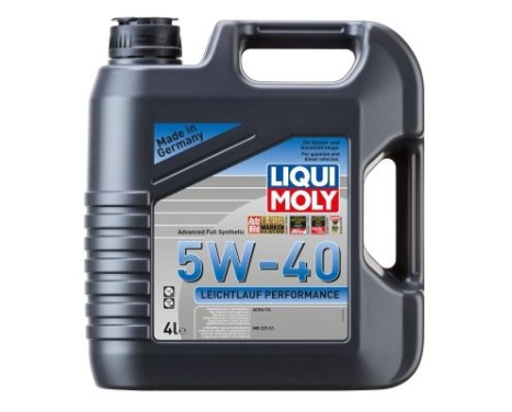 ​Motor oil Liqui Moly Leichtlauf Performance 5W-40 4L