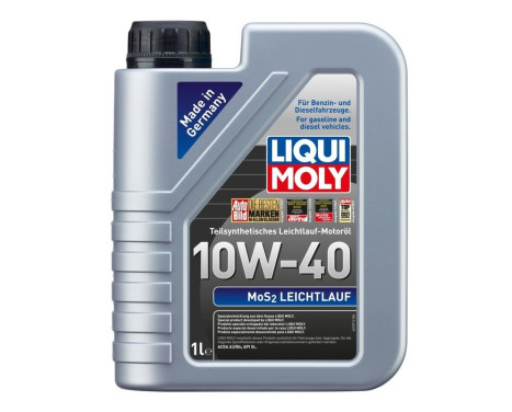 Motor oil Liqui Moly Mos2 Leichtlauf 10W40 1L, Image 2