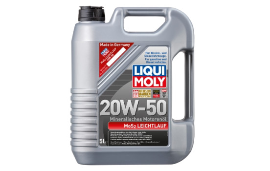 Motor Oil Liqui Moly Mos2 Low Viscosity 20W50 A3/B4 5L