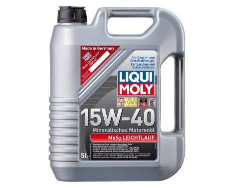 Motor Oil Liqui Moly Super Motor Oil Mos2 15W40 A3/B4 5L