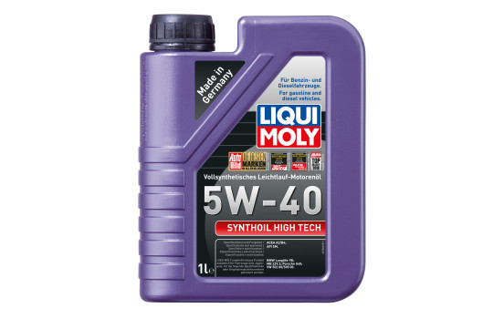 Motor oil Liqui Moly Synthoil High Tech 5W40 A3/B4 1L