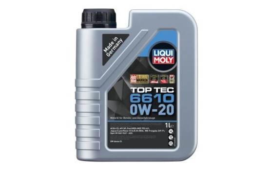 Motor oil Liqui Moly Top Tec 6610 0W-20 1L