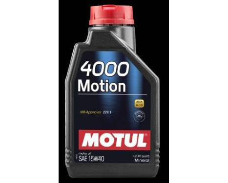 Motor oil Motul 4000 Motion 15W40 1L, Image 2