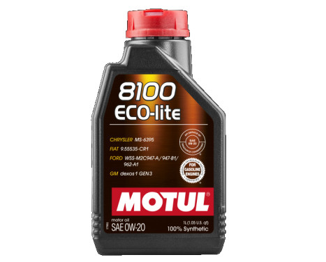Motor oil Motul 8100 0W20 1L, Image 3