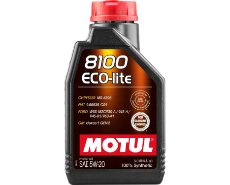 Motor oil Motul 8100 Eco-Lite 5W-20 1L