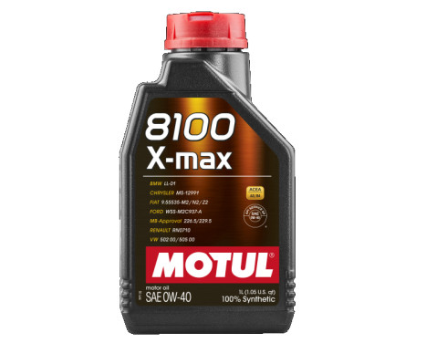 Motor oil Motul 8100 X-Max 0W40 1L, Image 2
