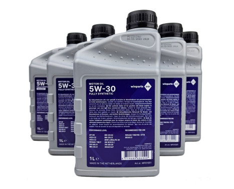 Motor oil Winparts GO! 5W30 Full synthetic 5L, Image 3
