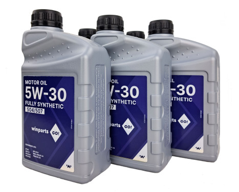 Motor oil Winparts GO! 5W30 Full Synthetic Longlife 5L, Image 2