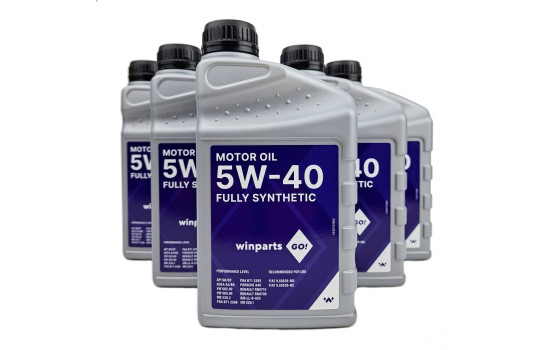 Motor oil Winparts GO! 5W40 Full synthetic A3/B3 5L