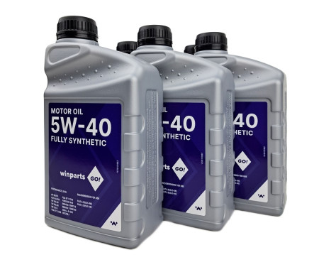 Motor oil Winparts GO! 5W40 Full synthetic A3/B3 5L, Image 2