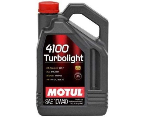 Motul Engine Oil 4100 Turbolight 5L