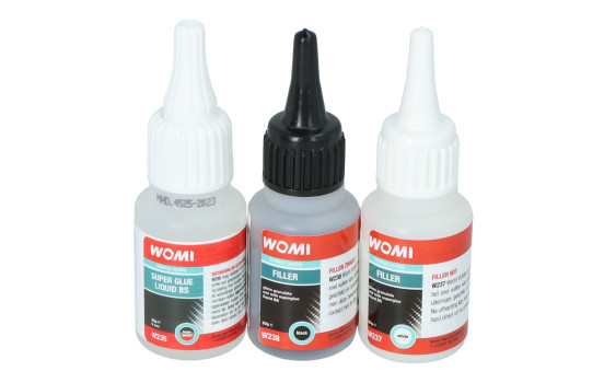 Womi 3-Piece Super Glue Filler Set, Image 4