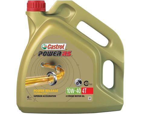 Castrol Engine Oil Power RS 4-Stroke 10W40 4L, Image 3