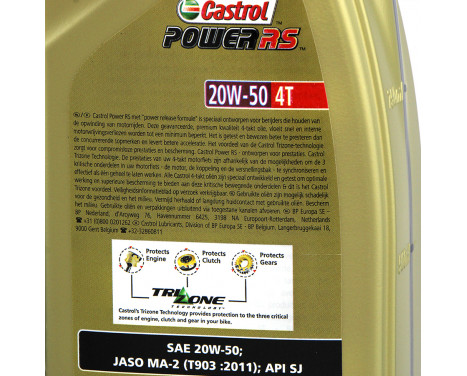 Castrol Engine Oil Power RS 4-Stroke 20W50 1L 154F8D, Image 2