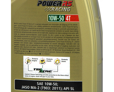 Castrol Engine Oil Power RS Racing 4-Stroke 10W50 1L, Image 2