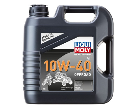 Engine Oil Motorbike 4T 10W-40 Offroad, Image 2