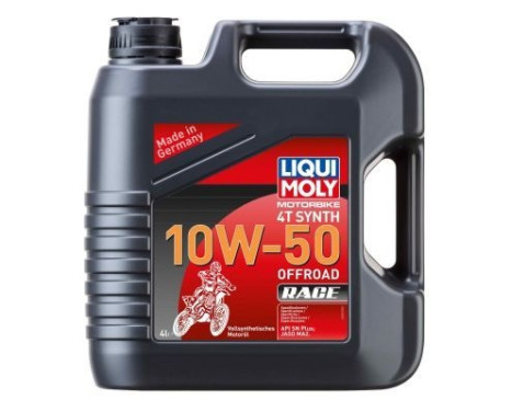 Engine Oil Motorbike 4T Synth 10W-50 Offroad Race, Image 2