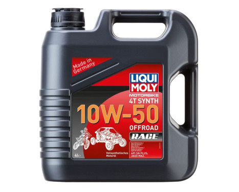 Engine Oil Motorbike 4T Synth 10W-50 Offroad Race, Image 2