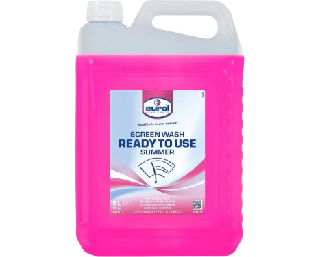 Eurol Bio Windscreen Washer Fluid Summer 4 x 5L Value Pack, Image 2
