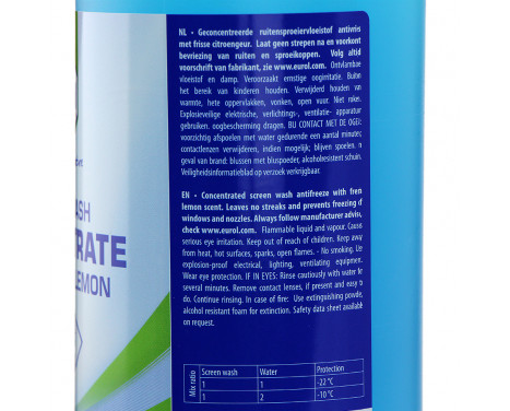 Eurol Windshield Washer Fluid Antifreeze -45 °C 1L, Image 2