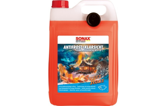 SONAX Sweet-Home Antifreeze -18 Windshield Washer Fluid 5 liters