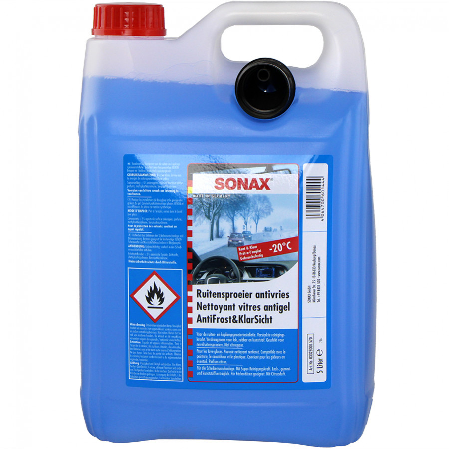 Sonax Windscreen washer Antifreeze 20 03325000 Readymade 5L