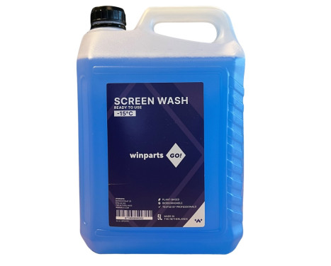 Winparts GO! Windshield wiper fluid Anti-freeze -15C 4x 5L, Image 2