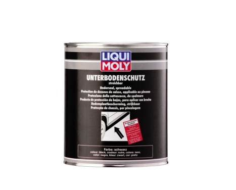 Liqui Moly Underseal Spreadable Black 2 kg – Underbody protection against rust and stone chips