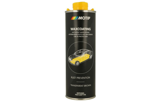 Motip Waxcoating 1 liter - Transparent brown
