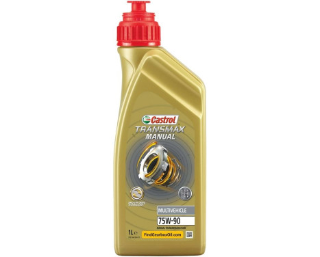 Castrol Syntrans Multivehicle Gearbox Oil 75W-90 1L, Image 3