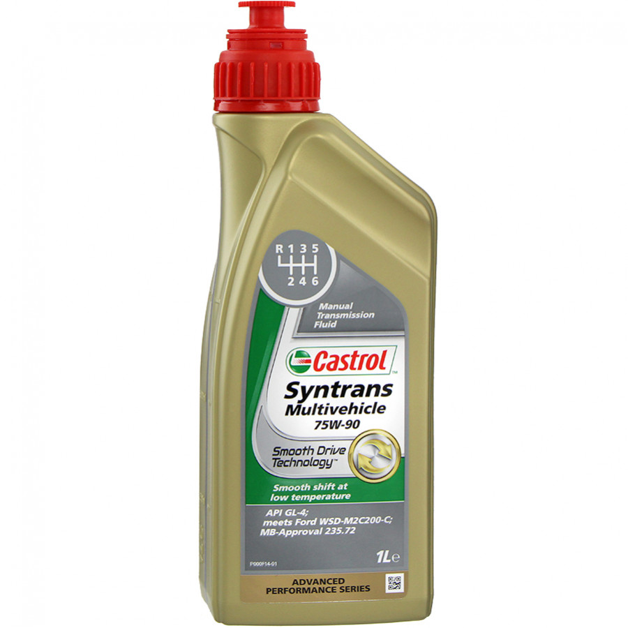 Castrol Syntrans Multivehicle transmission oil 75W90 1-litre 15AAC1 ...