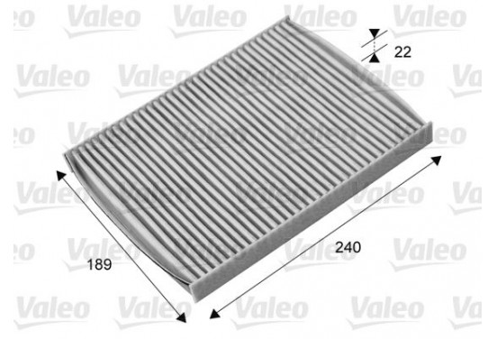 CABIN AIR FILTER FORD FIESTA (10/08->) 715661 Valeo