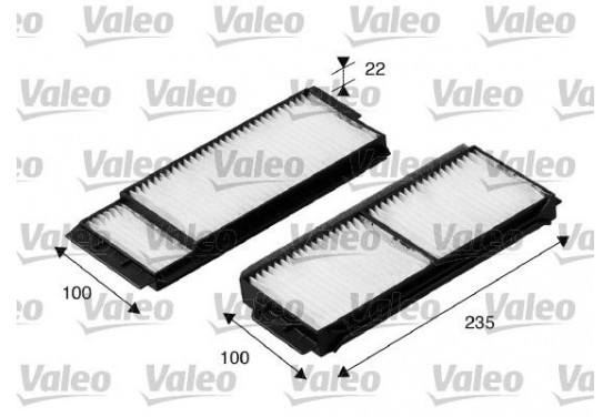 CABIN AIR FILTER: MAZDA 698892 Valeo