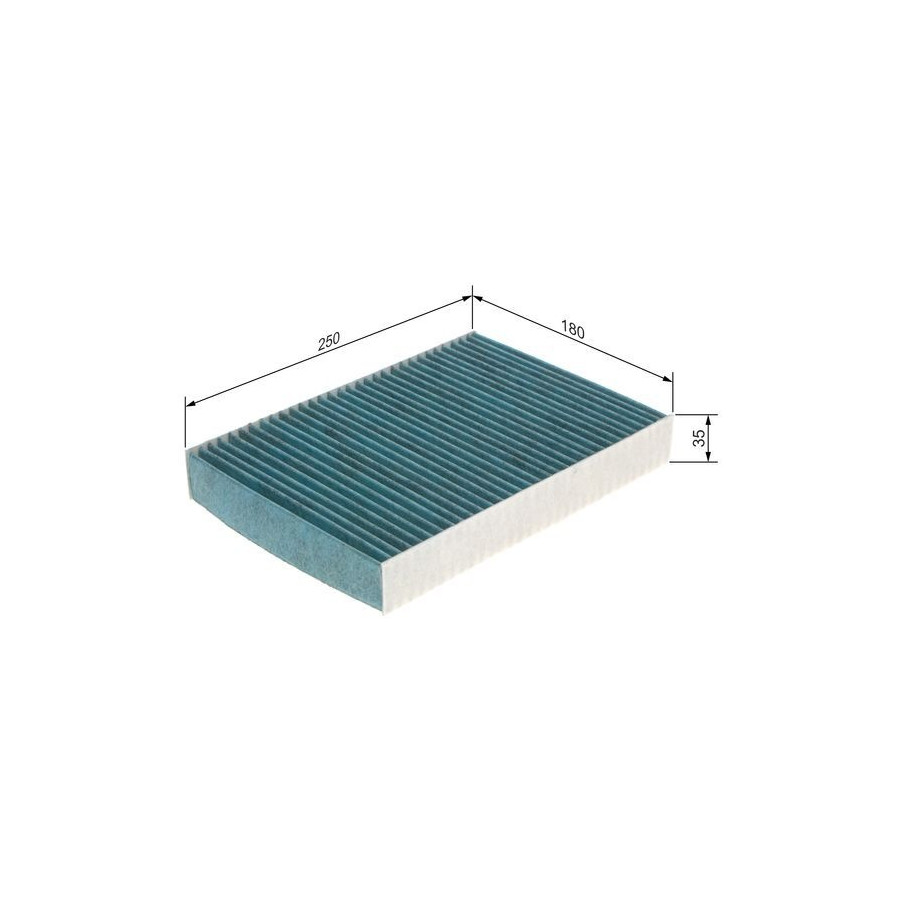 KAMOKA Interieurfilter F513001 Actieve Koolfilter Voor Frisse Lucht - Geschikt Voor Opel Mokka En Astra