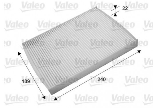 Interieurfilter Ford FIESTA (10/08->) 715660 Valeo