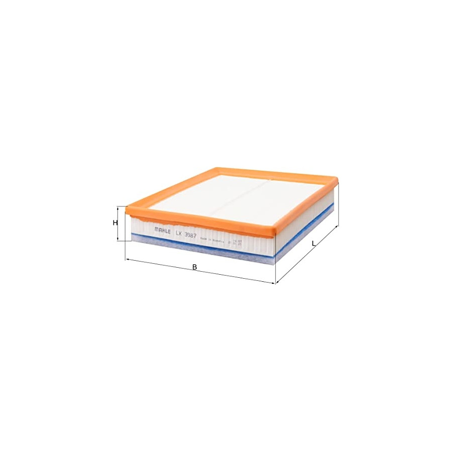 Filtro De Ar Mahle Lx998 - R$ 13,90 em Mercado Livre