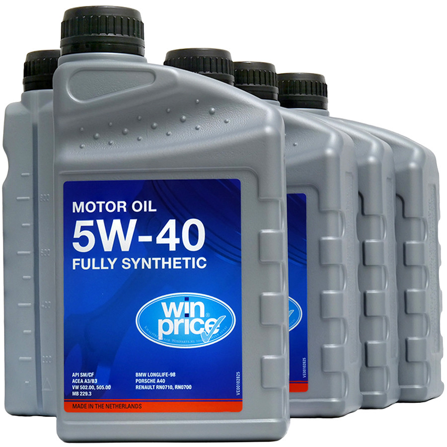 oogsten conjunctie geeuwen Motorolie 5W40 Fullsynthetic Winprice 5L kopen? | Winparts